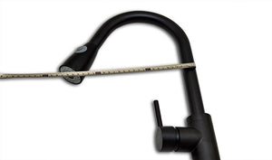 Black Pullout Hot And Cold Kitchen Faucet