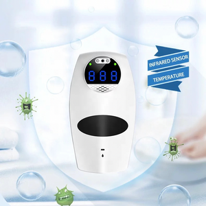 Digital Thermometer With Automatic Sterilizer and Soap Dispenser