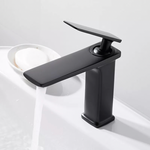 Load image into Gallery viewer, Mat Black Medium Sink Faucet

