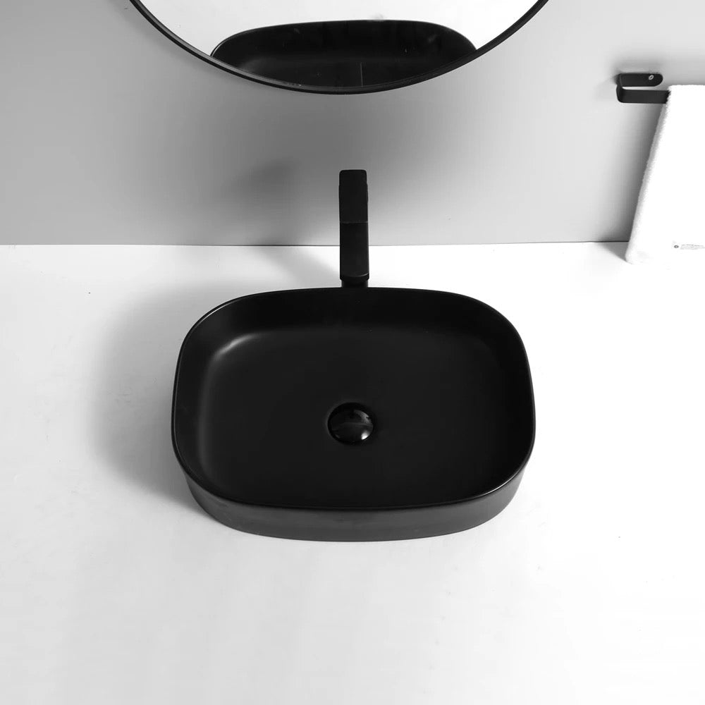 Mat Black Bathroom Sink